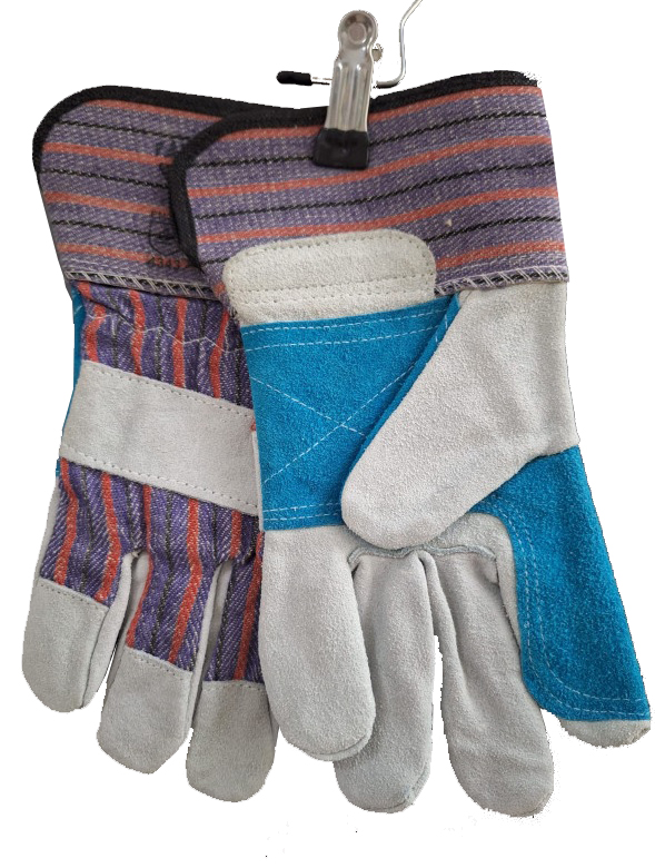 Рукавички п'ятипалі спіл.комб. з пос. накл. на долоні ARMIS артикул SH-3008